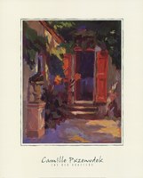 THE RED SHUTTERS by Camille Przewodek - 16" x 20"