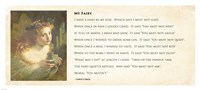 My Fairy by Lewis Carroll - wide Fine Art Print