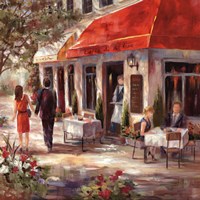 Cafe Afternoon II Fine Art Print