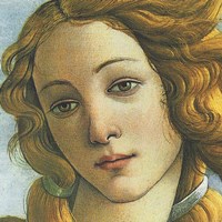 The Birth of Venus (detail) by Sandro Botticelli - 12" x 12"