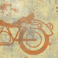 Motorcycle II Framed Print