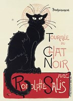 Tournee du Chat Noir by Theophile-Alexandre Steinlen - 26" x 36"