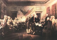 The Declaration of Independence Framed Print