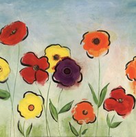Flowering Garden II by Sarah Horsfall - 12" x 12"