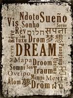 Dream in Multiple Languages Fine Art Print