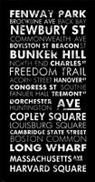 Boston Cities II Fine Art Print