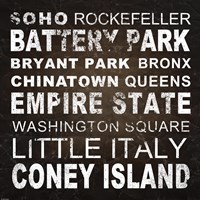 New York Places II Fine Art Print