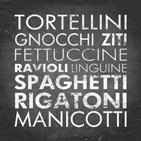 Pasta I Square Fine Art Print