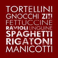 Pasta II Square Fine Art Print