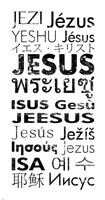 Jesus Languages Fine Art Print