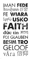 Faith Languages Fine Art Print