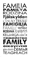 Family Languages Fine Art Print