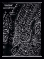 New York City, 1895 by Street map, 1895, 1895 - various sizes