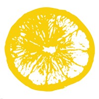 Yellow Orange Slice Fine Art Print