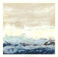 Coastal Currents I Framed Print