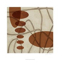 Earthen Ovals I Fine Art Print