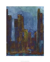 Urban Dusk I Fine Art Print