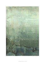 Emerald Sky I Framed Print