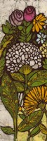 Batik Flower Panel I by Andrea Davis - various sizes