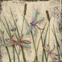 Dancing Dragonflies I by Jade Reynolds - various sizes