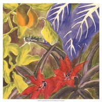 Tropical Monotype I Fine Art Print