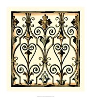 Ironwork II - no crackle Fine Art Print