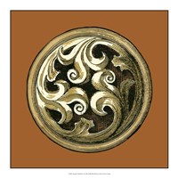 Graphic Medallion V Fine Art Print
