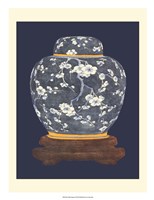 Blue & White Ginger Jar I Fine Art Print
