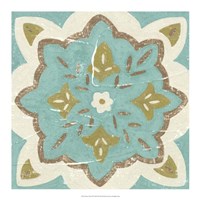 Rustic Tiles II Fine Art Print