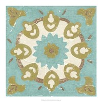 Rustic Tiles III Fine Art Print