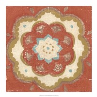 Rustic Tiles VI Fine Art Print