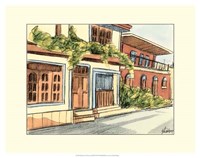 Sketches of Downtown III Fine Art Print