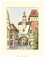 Sketches of Downtown VI Fine Art Print