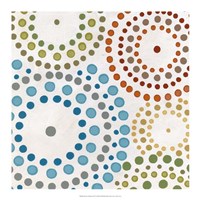 Mosaic Mandalas IV Framed Print