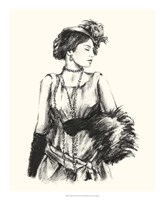 Vintage Fashion I Fine Art Print