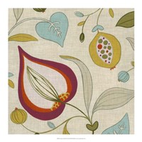 Cabana Floral I Fine Art Print