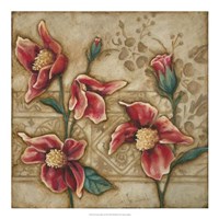 Travertine Garden I Fine Art Print