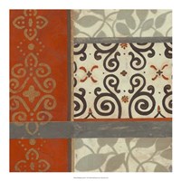 Mandarin Scroll I Fine Art Print