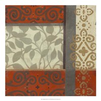 Mandarin Scroll II Fine Art Print