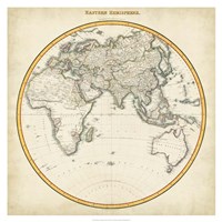 1812 Eastern Hemisphere Fine Art Print