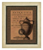 Antiquities Collection I Fine Art Print