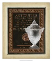 Antiquities Collection III Fine Art Print