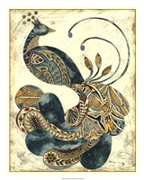 Royal Peacock I Fine Art Print