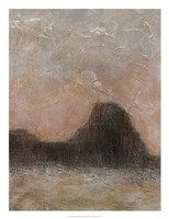 Misty Morning Mesa I Fine Art Print