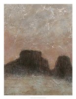 Misty Morning Mesa II Fine Art Print