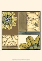 Small Marine Rosette Comp. I Fine Art Print