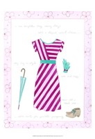 Fashion Diary II Fine Art Print