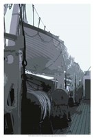 Caribbean Vessel III Fine Art Print