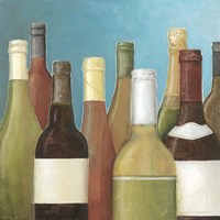 Wine Bottles I Fine Art Print