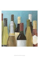 Wine Bottles II Fine Art Print